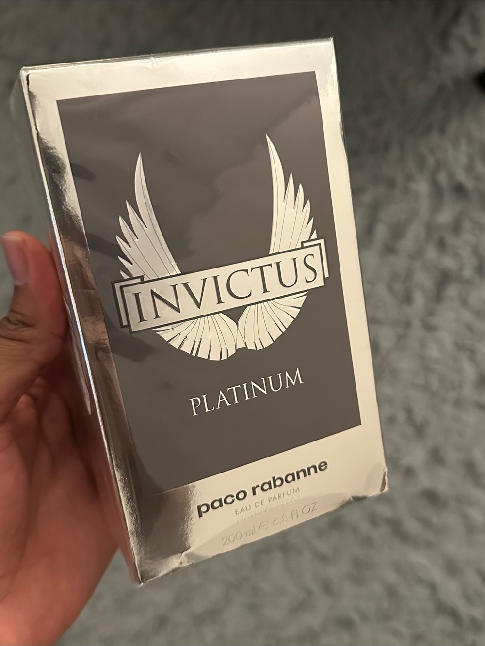 Invictus Platinum by Paco Rabanne 6.8 Oz / 200 ML Eau De Parfum Spray New